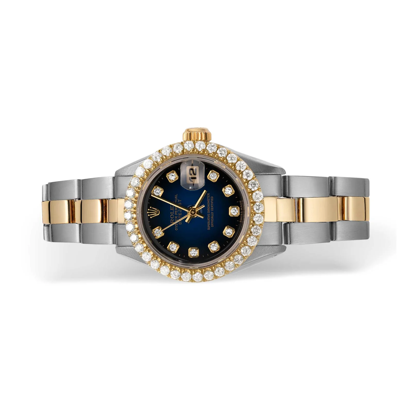 Rolex Datejust 6917 Diamond Bezel Watch 26mm Midnight Blue Dial | 1.25ct - Image 4