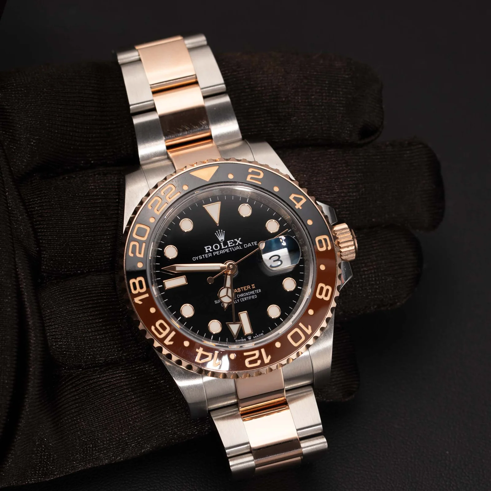 Rolex GMT-Master II 126711CHNR Two-Tone Oystersteel Everose Gold "Root Beer" Watch - Image 2