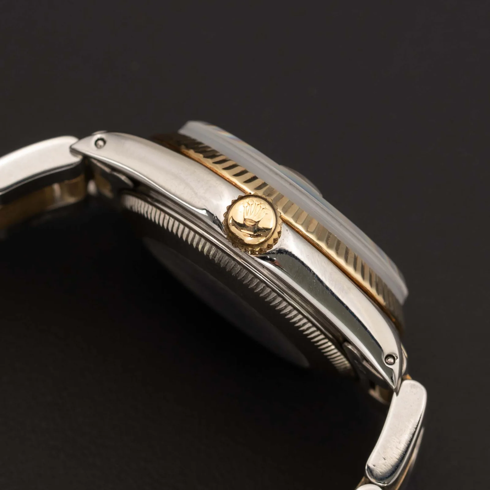 Rolex Datejust 6824 Fluted Bezel Watch 31mm White Roman Dial - Image 3