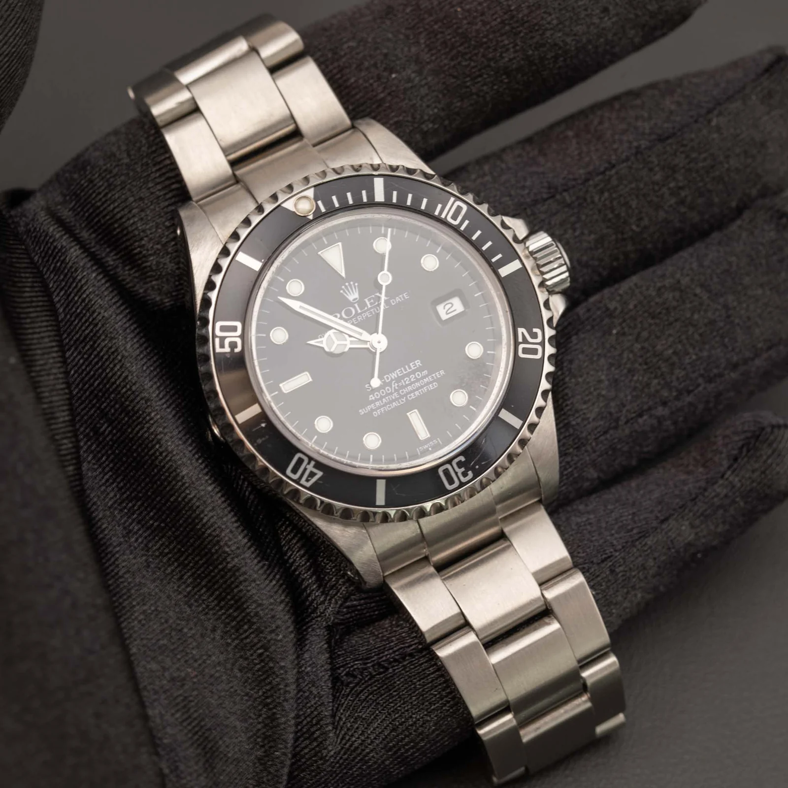Rolex Sea-Dweller 16600 Black Dial 40mm Steel Watch - Image 2