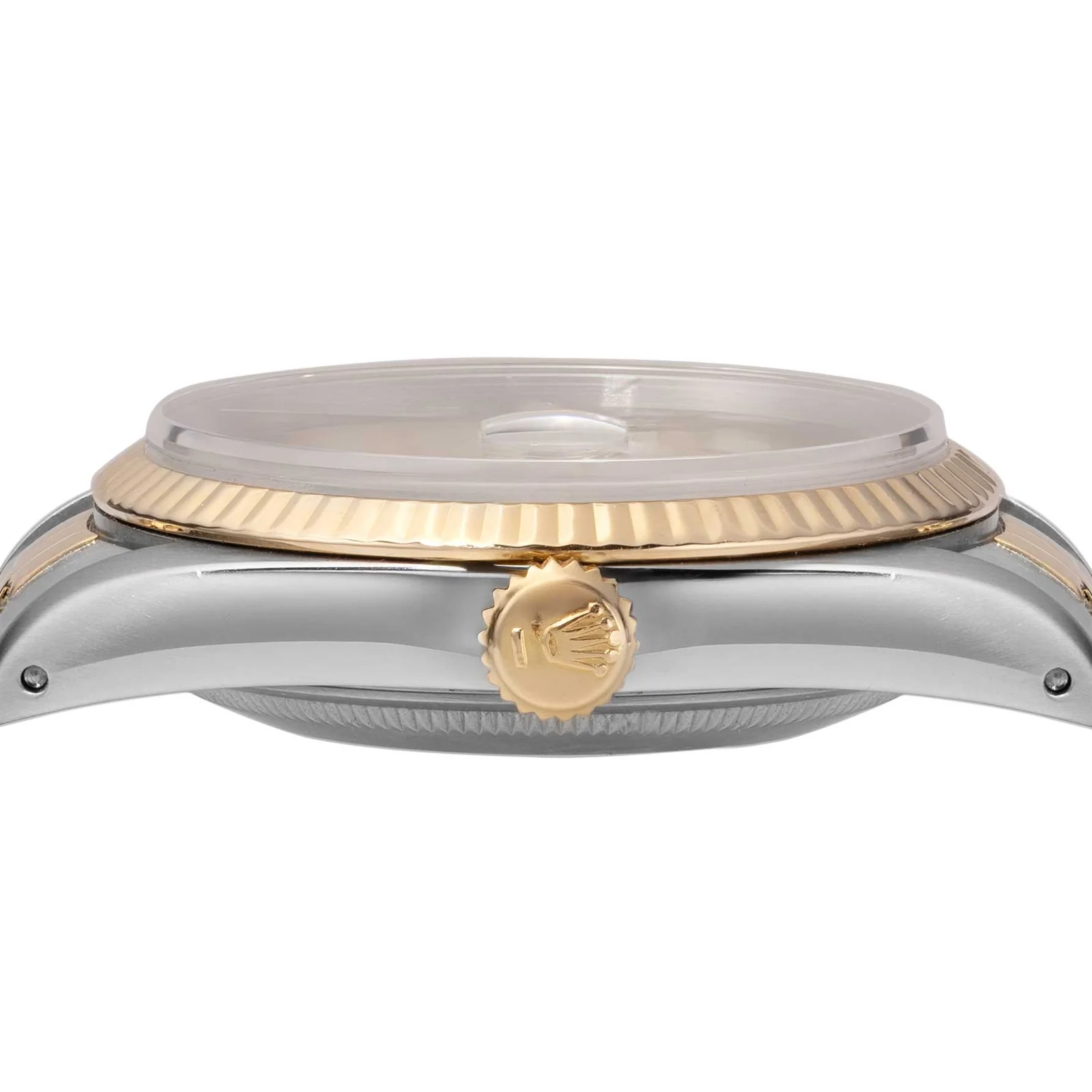 Rolex Datejust 16233 Fluted Bezel Watch 36mm Factory Diamond Champagne Dial - Image 6