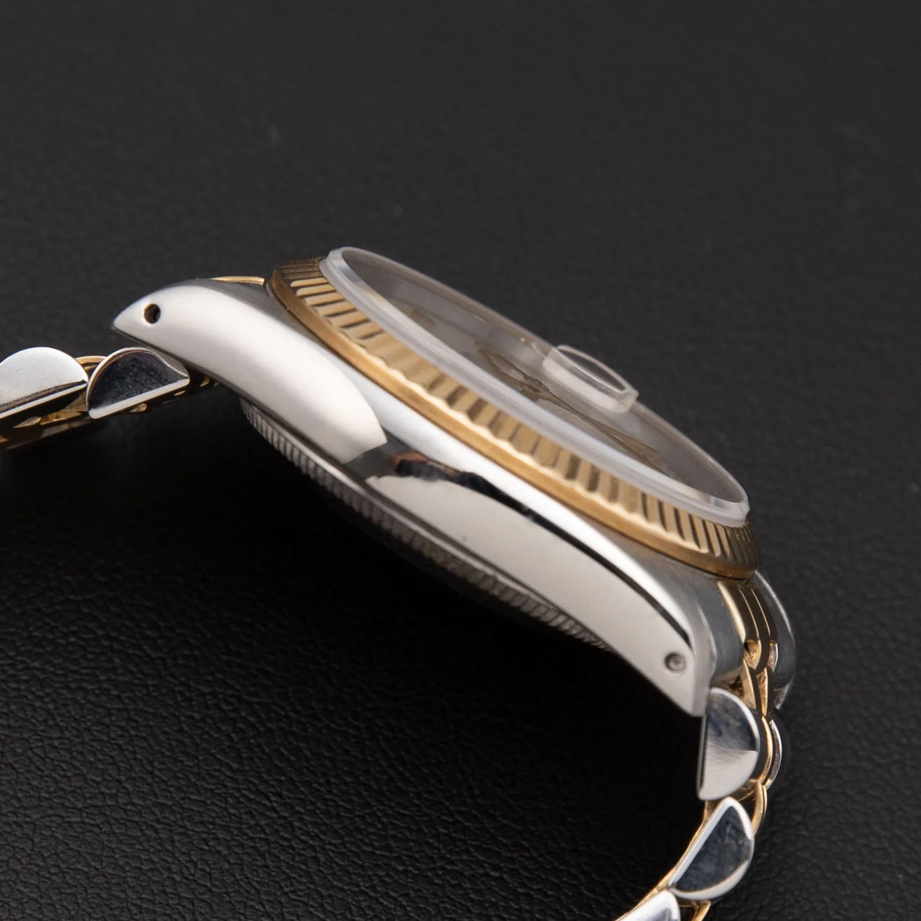 Rolex Datejust 68273 Fluted Bezel Watch 31mm Arabic Ivory Computer Dial - Image 4