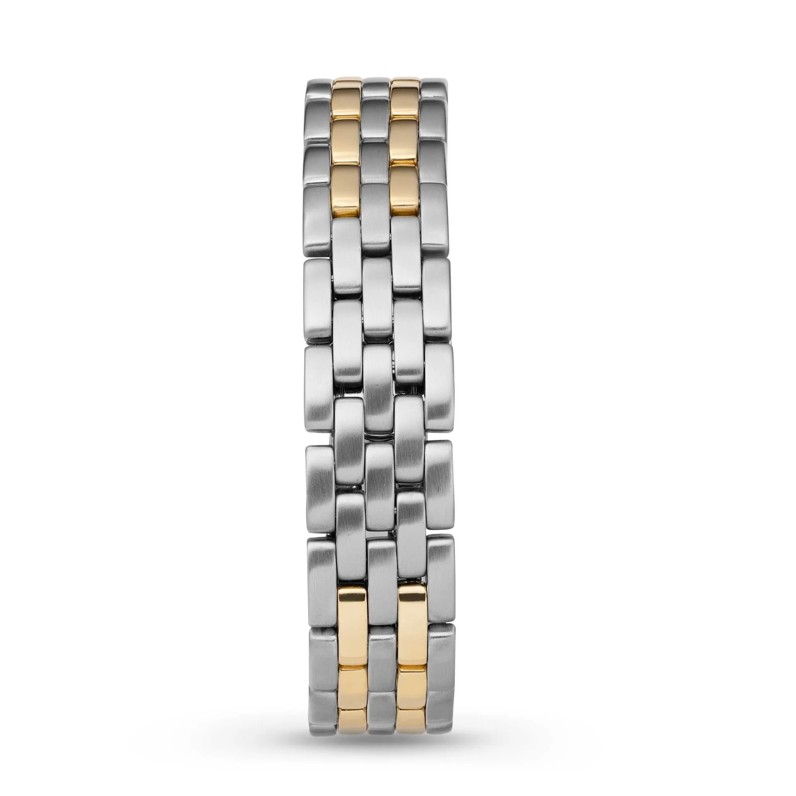 Panthere de Cartier Small Two-Row Watch 18K Gold & Steel - Image 7