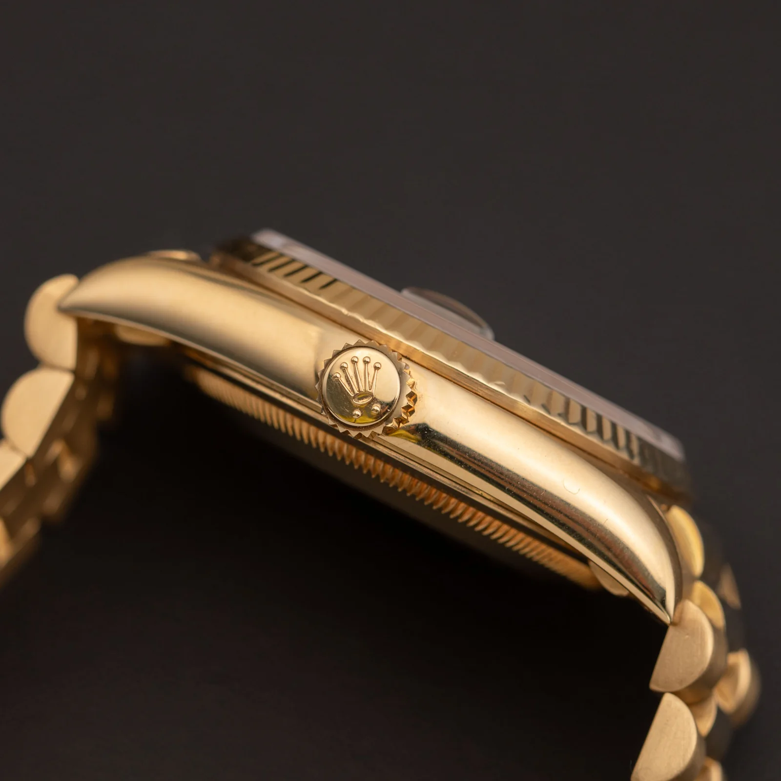 Presidential Rolex Day-Date 18038 Watch 36mm Malachite Dial 18K Yellow Gold - Image 3