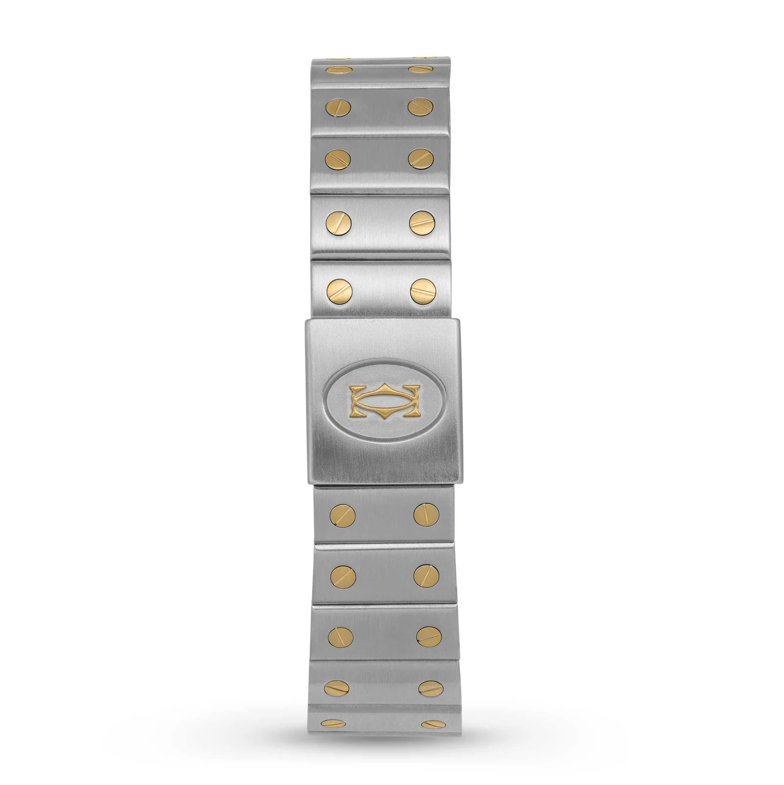 Santos de Cartier Galbée Gray Dial 29mm Gold & Stainless Steel Watch 1566 - Image 7