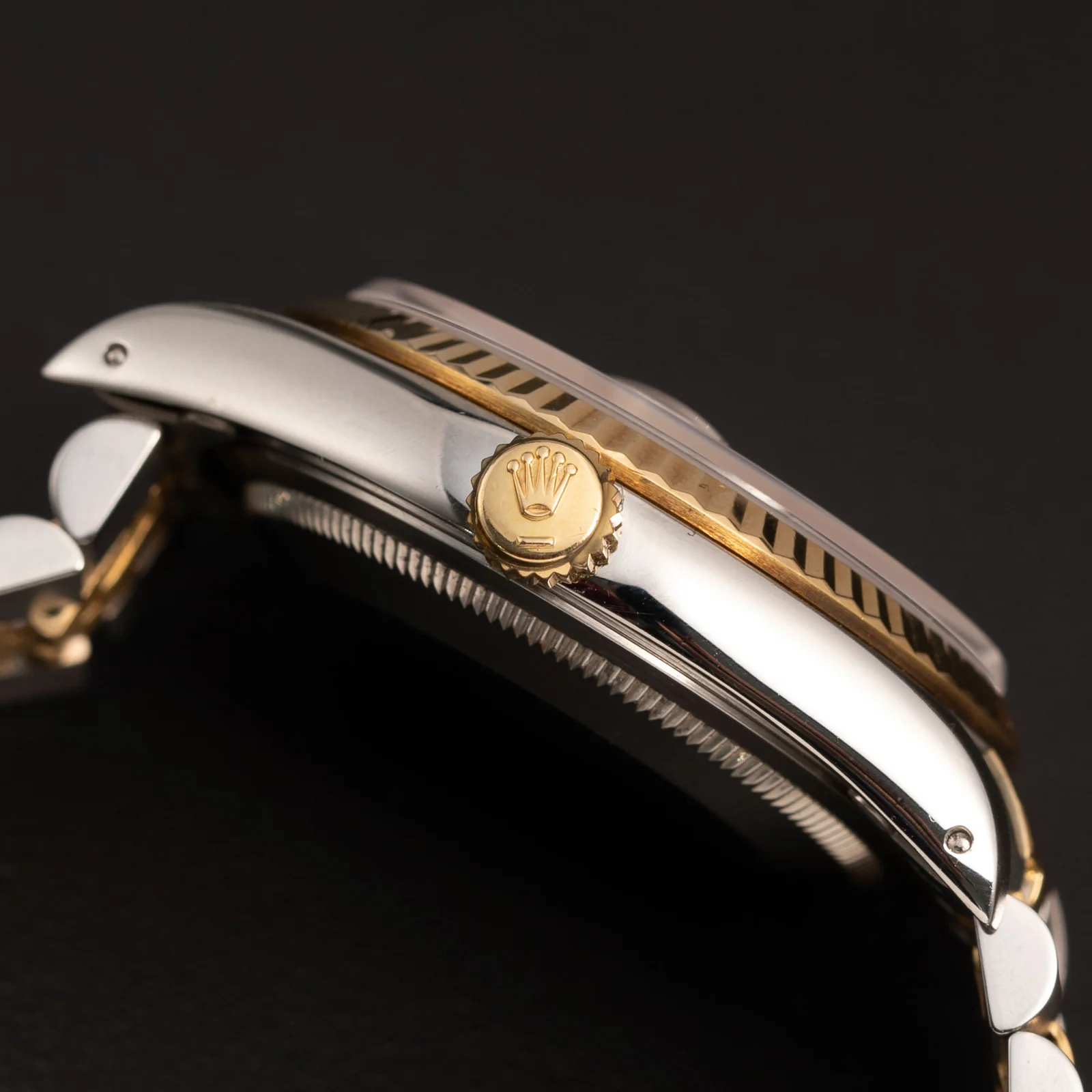 Rolex Datejust 16233 Fluted Bezel Watch 36mm Index Champagne Dial - Image 3