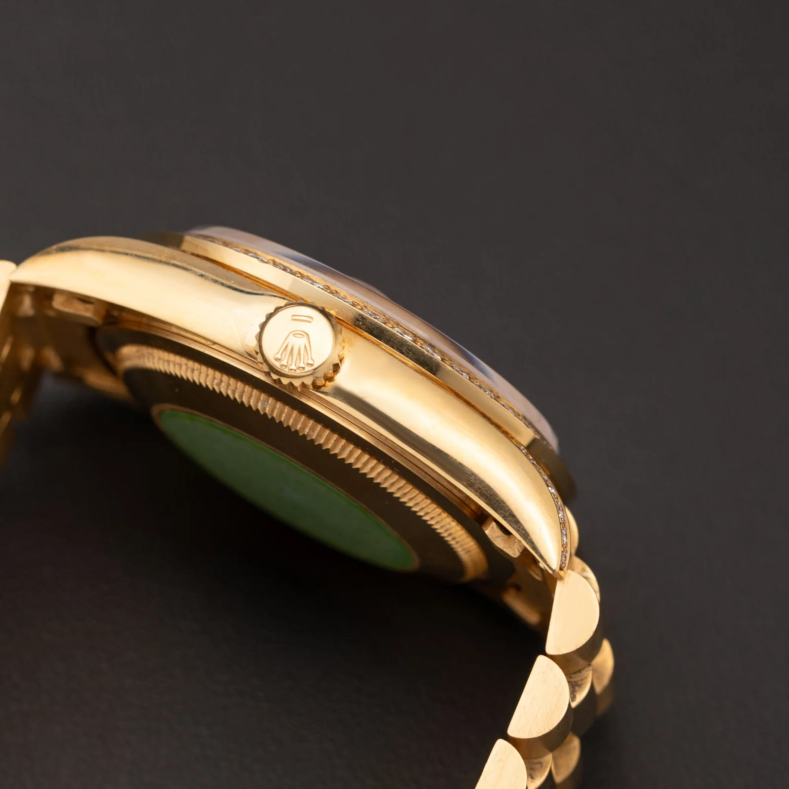 Presidential Rolex Day-Date 18388 Watch 36mm Factory Diamond Dial 18K Yellow Gold - Image 2