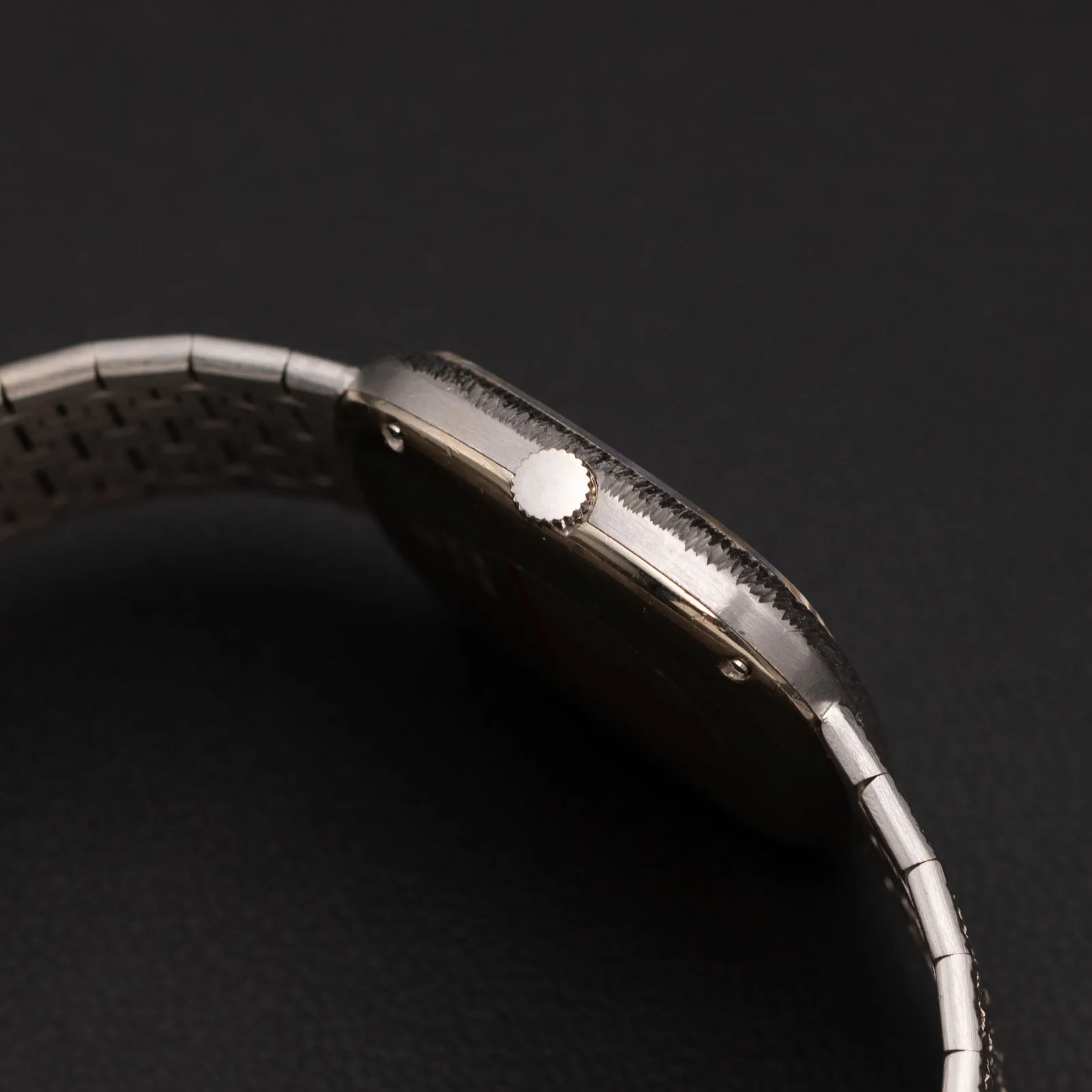 Piaget Vintage 9465 A6 18K White Gold Watch Lapis Lazuli Dial - Image 4
