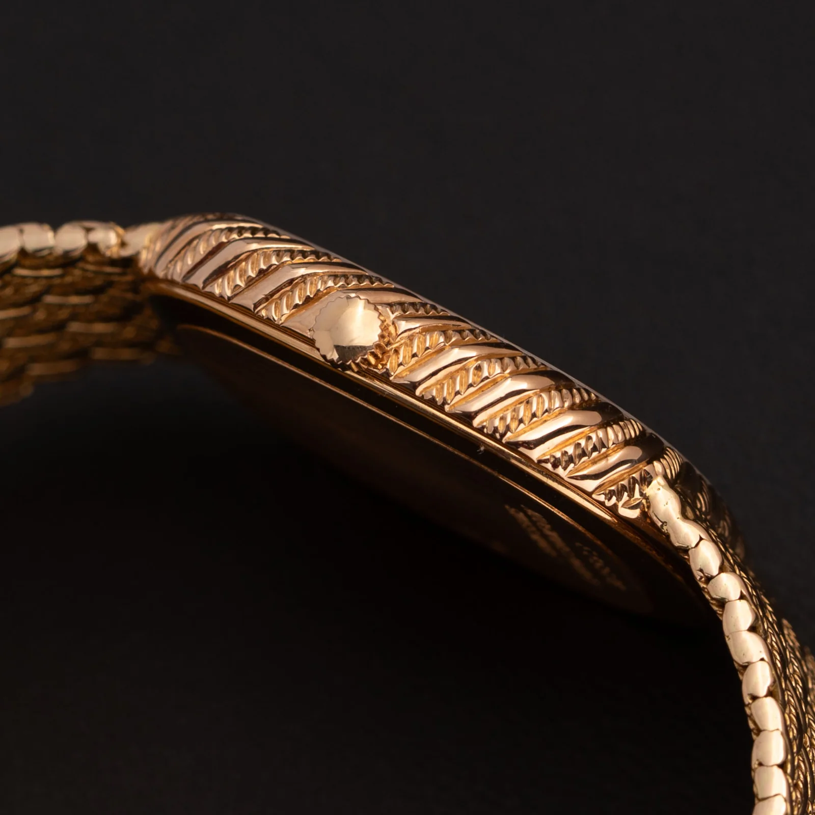 Audemars Piguet Ellipse Tonneau Factory Diamond Cream Dial 29mm Watch 18K Rose Gold - Image 3