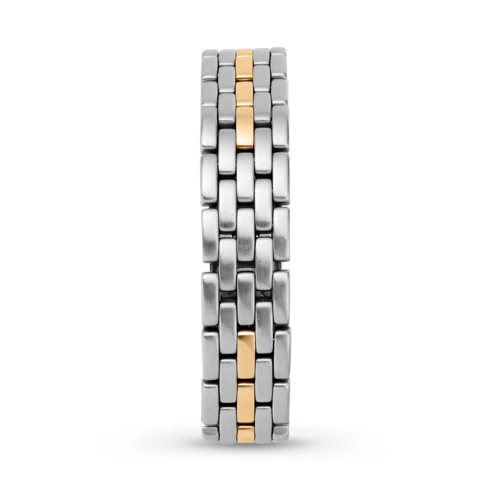 Panthere de Cartier Jumbo One-Row Watch 18K Gold & Steel 187957 - Image 7
