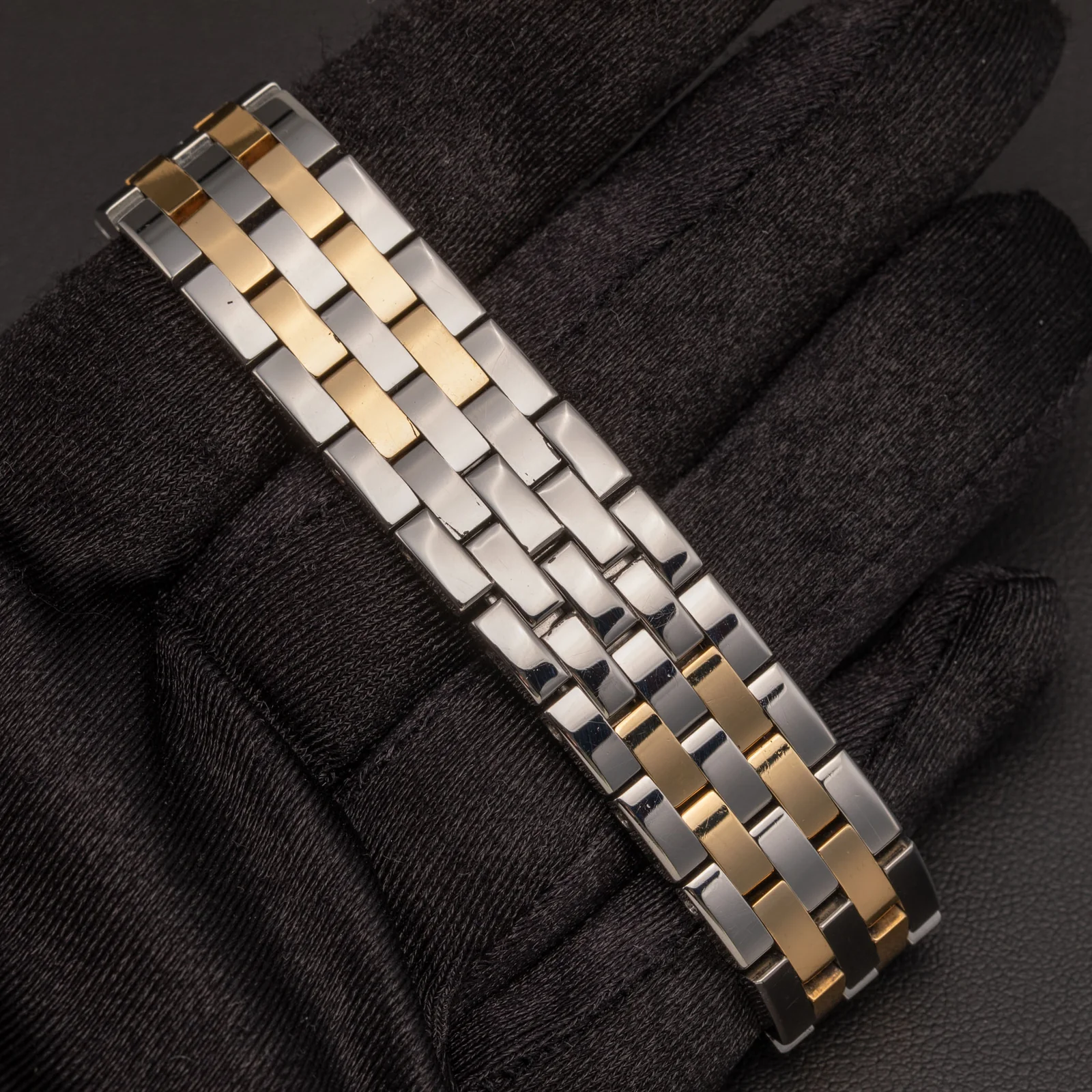Santos de Cartier Demoiselle 26mm 18K Gold & Steel Watch 2701 - Image 5