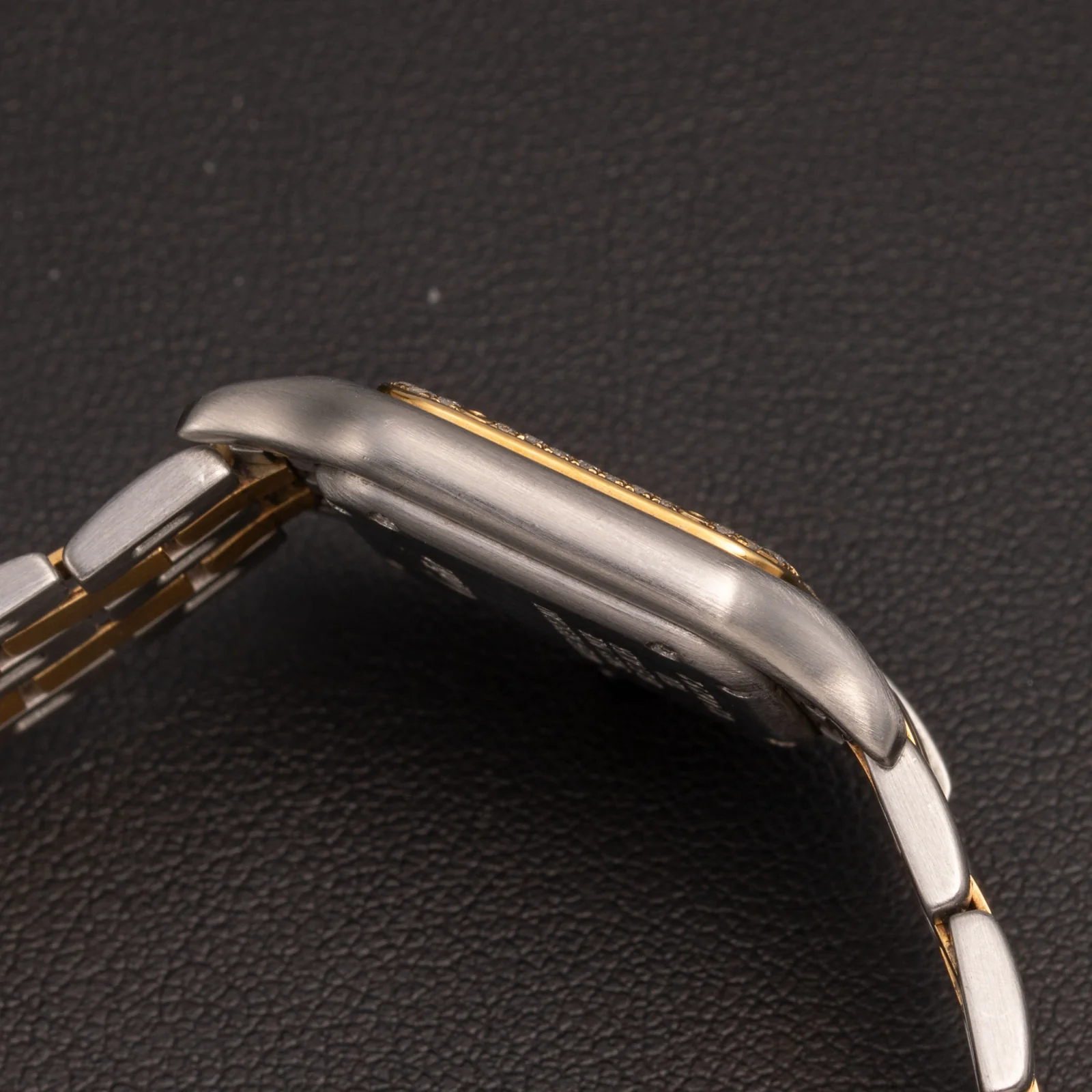 Panthere de Cartier Small Two-Row Watch 18K Gold & Stainless Steel 1120 - Image 4