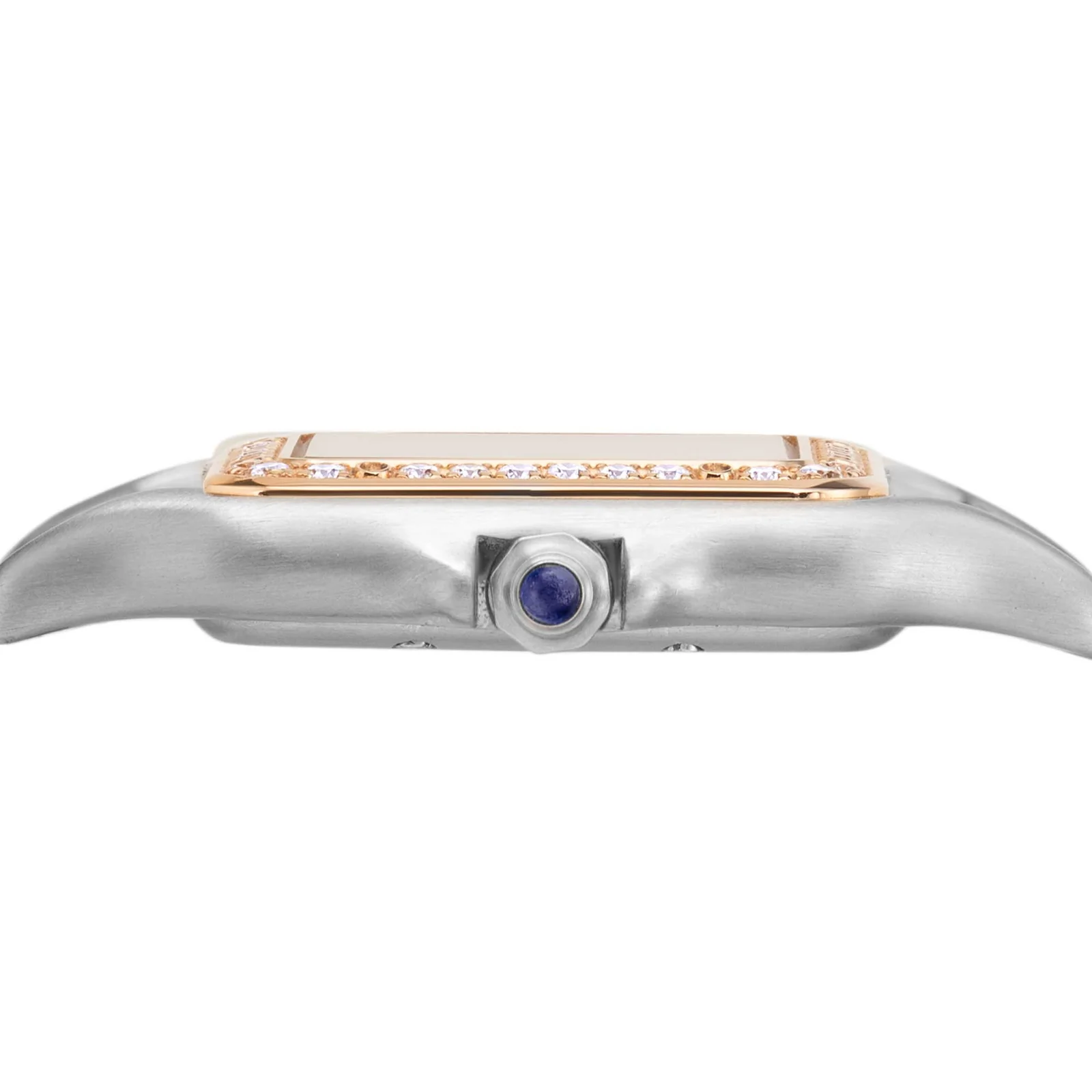 Panthere de Cartier Small Two-Row Watch 18K Gold & Stainless Steel 1120 - Image 7