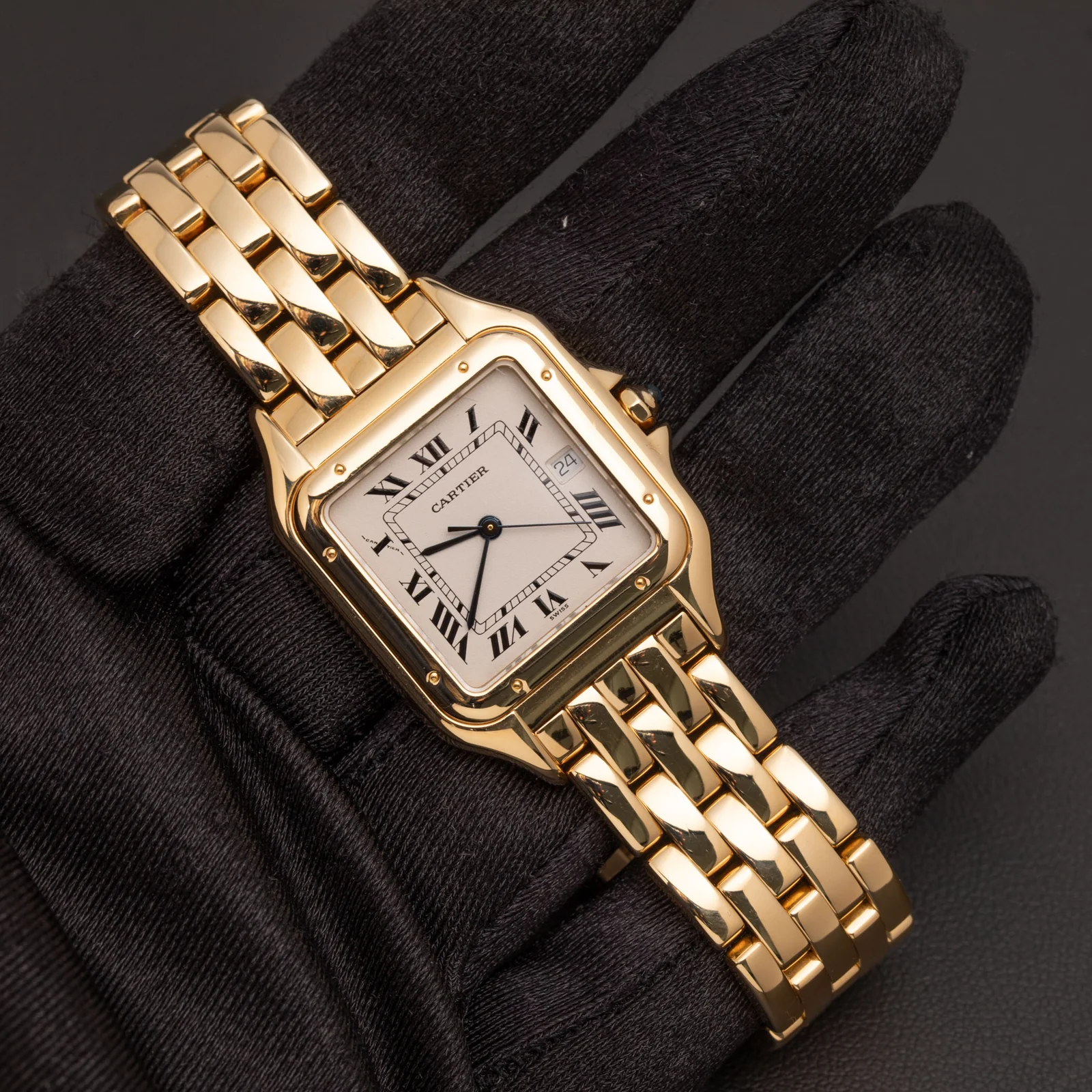 Panthere de Cartier 27mm Watch 18K Yellow Gold 1060 - Image 2