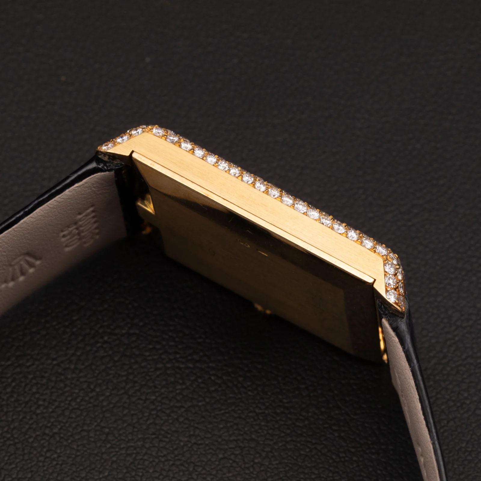 Rolex Cellini Vintage Rare 4931/8 Factory Diamond Bezel Watch 24mm Champagne Dial - Image 4