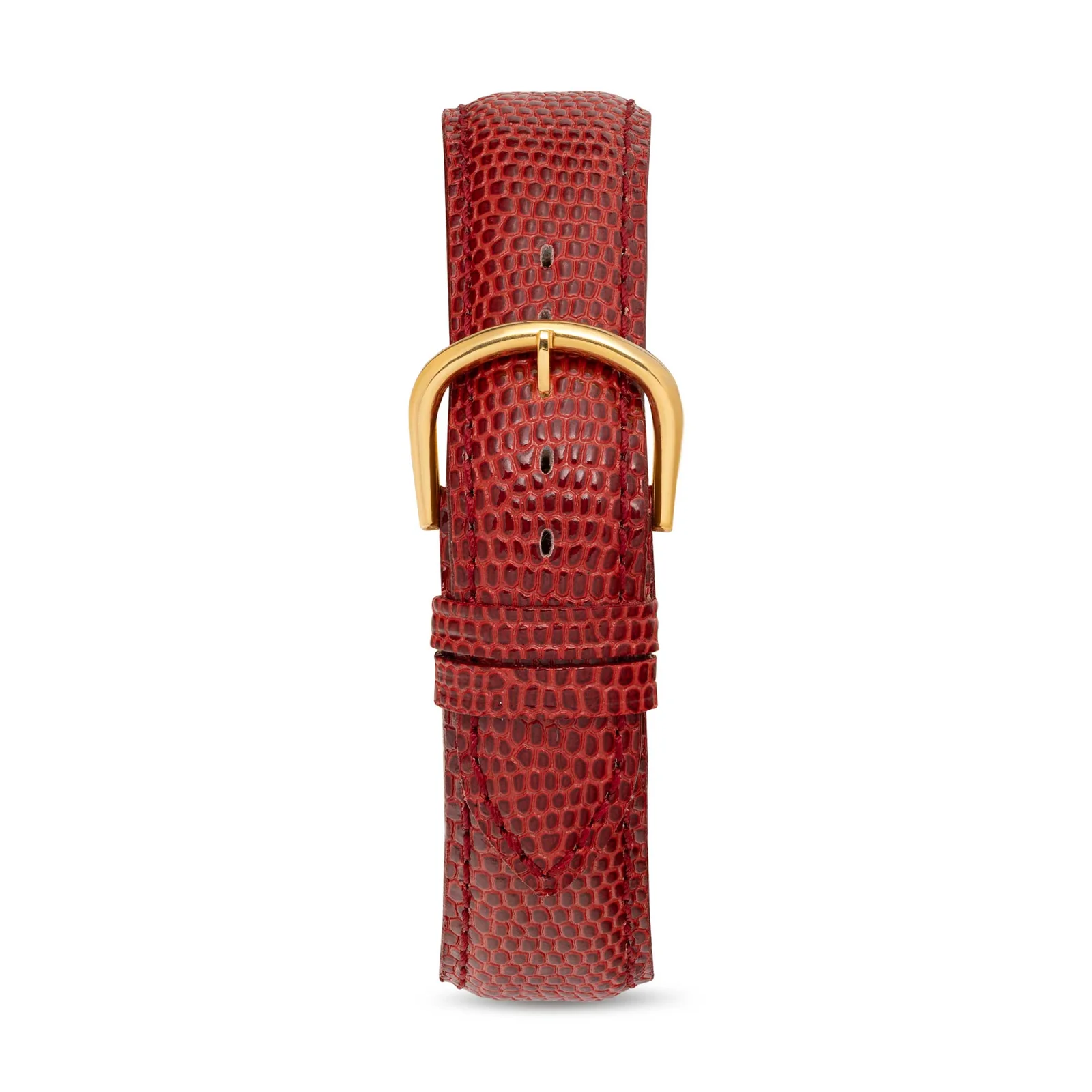 Patek Philippe Calatrava Leather Bracelet 18K Yellow Gold Watch - Image 7