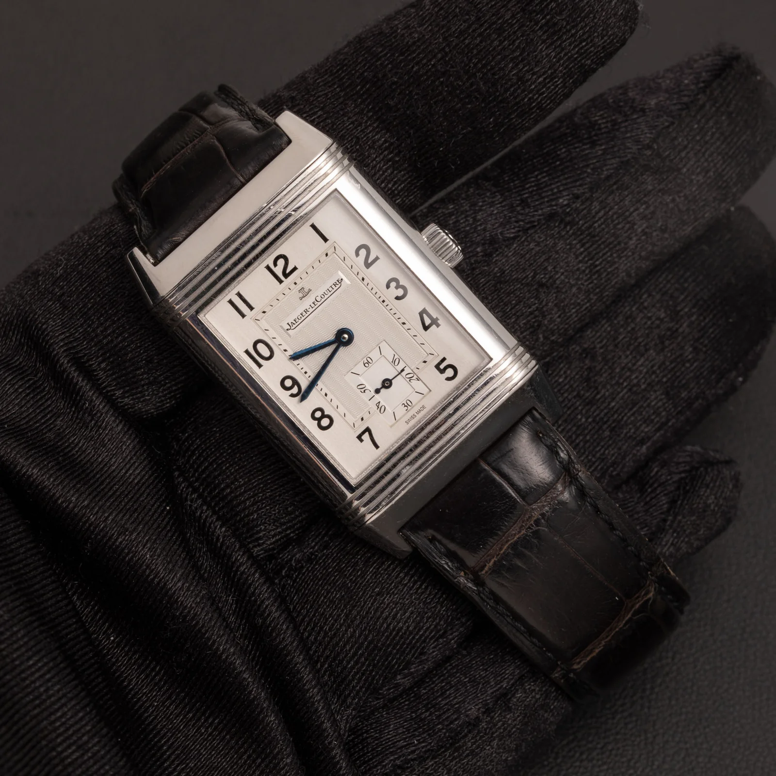 Jaeger-LeCoultre Reverso Grande Taille 270.8.62 Watch Silver Dial - Image 2