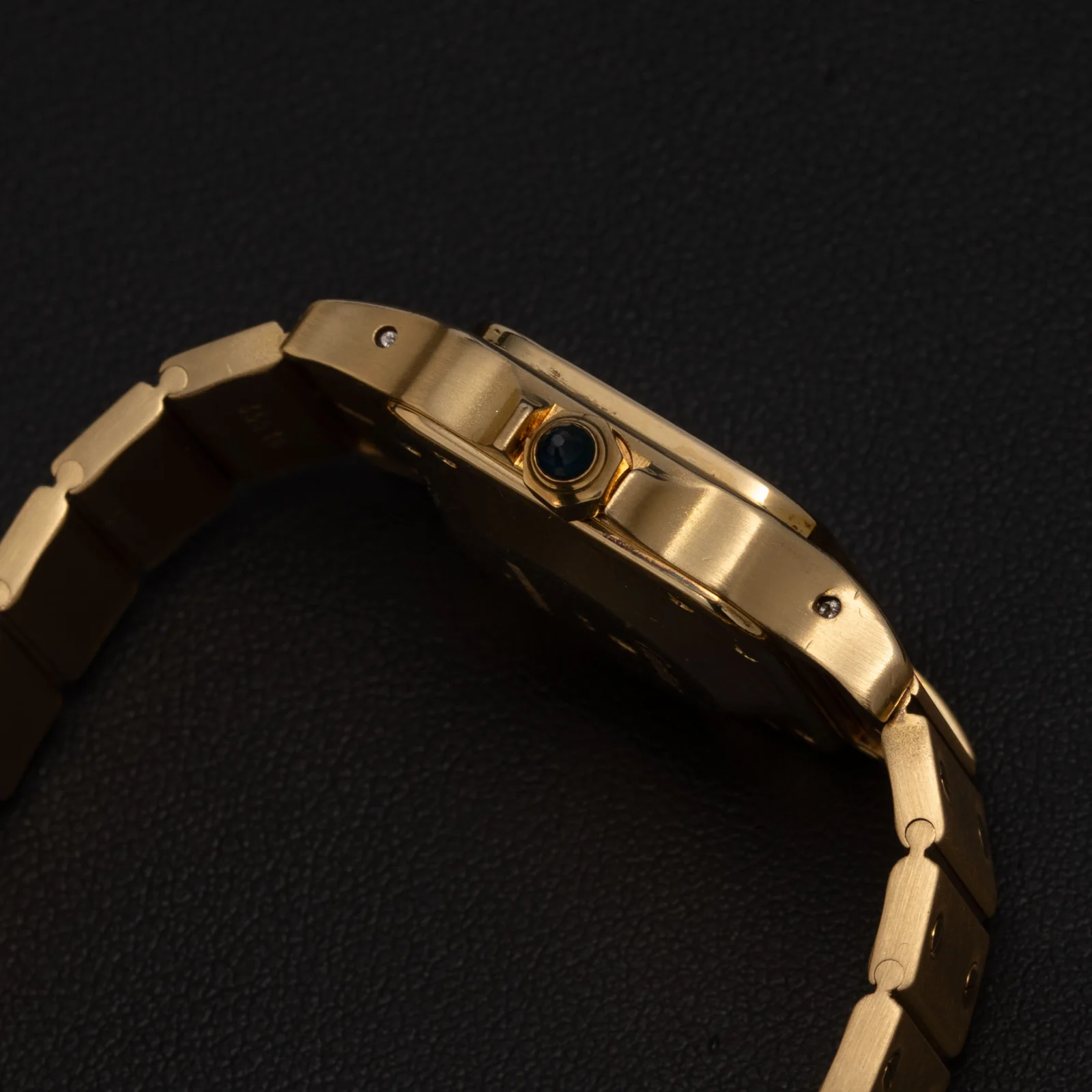 Cartier Santos Carrée 24mm 18K Yellow Gold Watch 0901 - Image 3