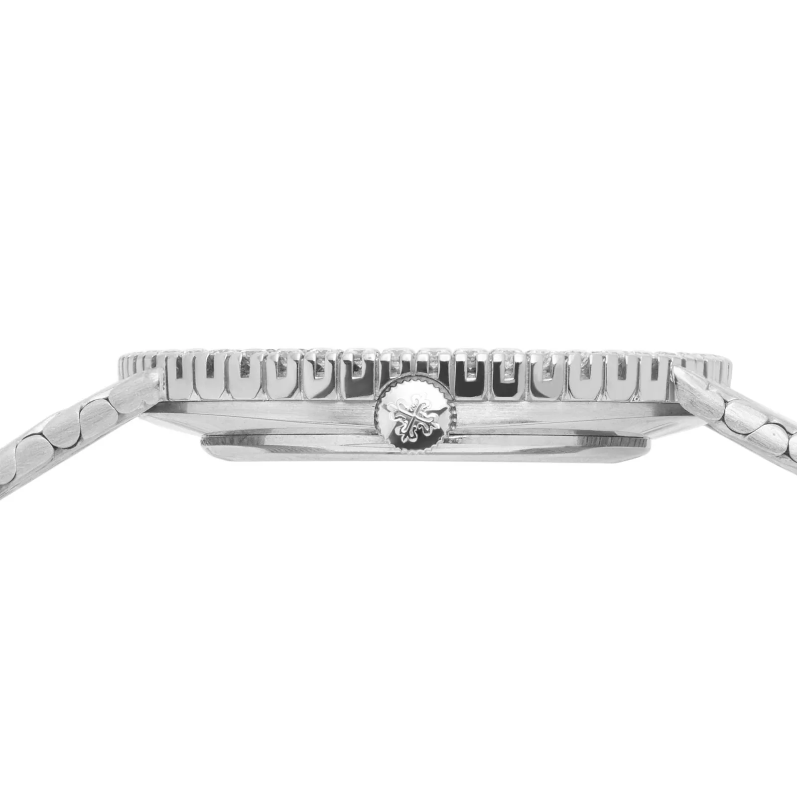 Patek Philippe Golden Ellipse 18K White Gold Watch Blue Diamond Dial - Image 6