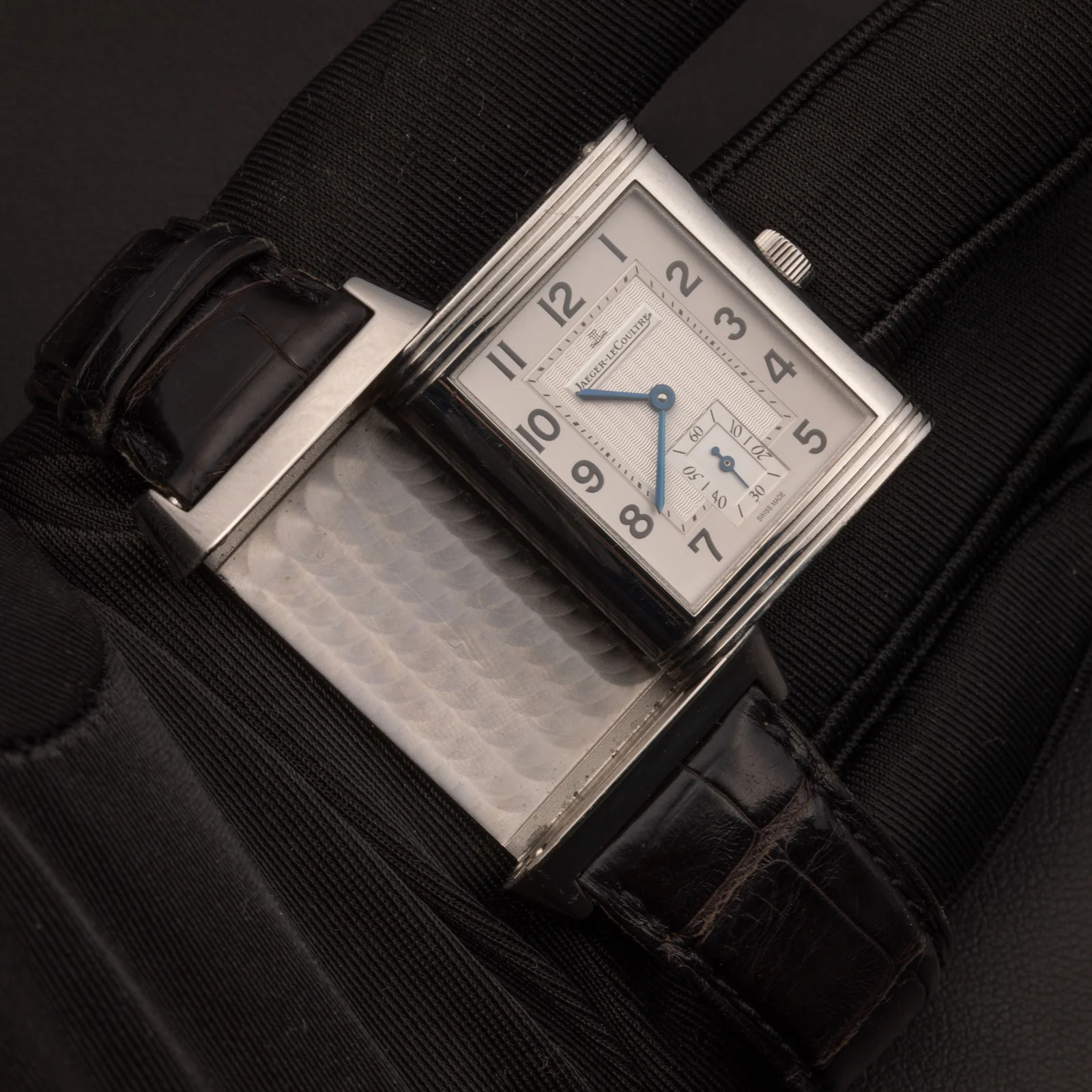 Jaeger-LeCoultre Reverso Grande Taille 270.8.62 Watch Silver Dial - Image 6