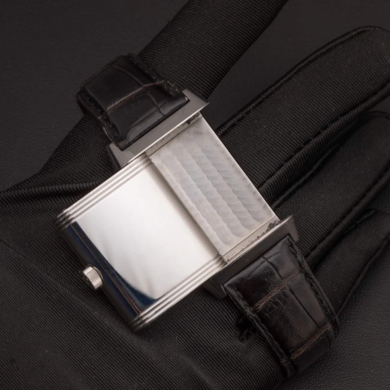 Jaeger-LeCoultre Reverso Grande Taille 270.8.62 Watch Silver Dial - Image 7