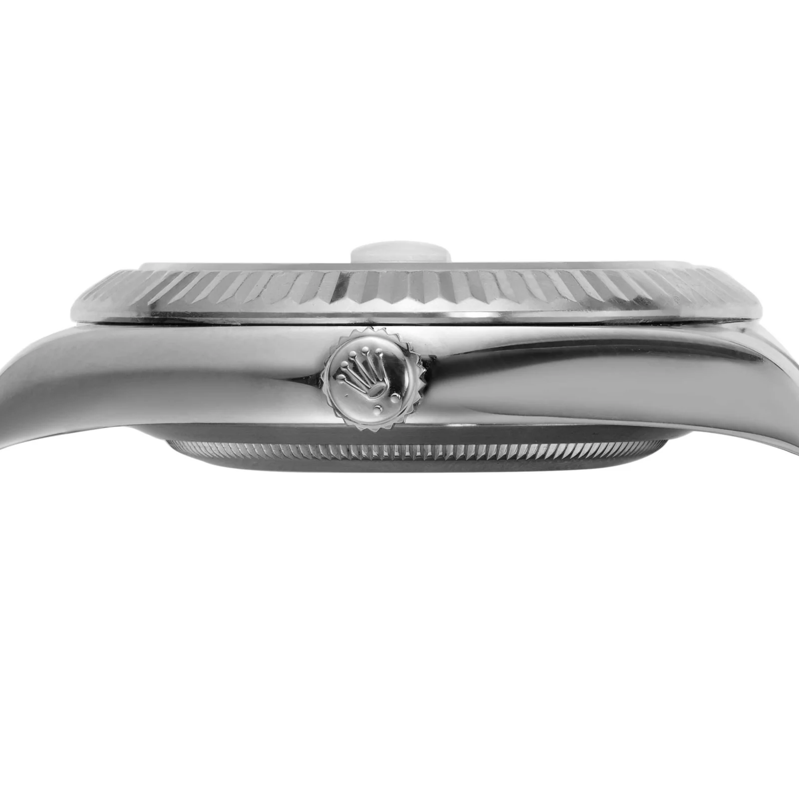 Rolex Datejust 16014 Fluted Bezel Watch 36mm Silver Dial - Image 3