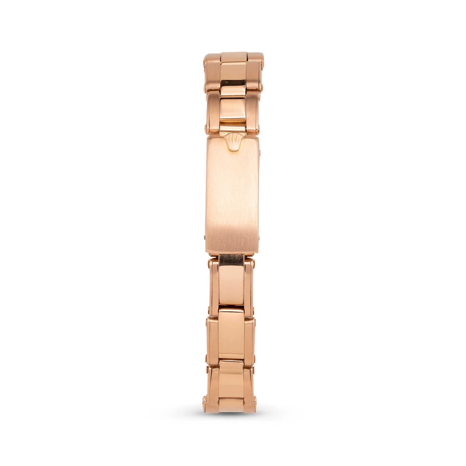 Rolex Datejust 6517 18K Rose Gold Watch Cream Roman Dial - Image 7