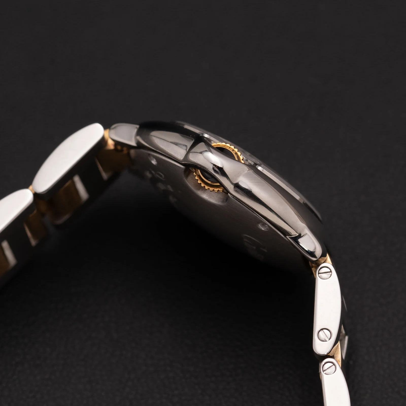 Cartier Ballon Bleu 28mm Roman Dial 18K Yellow Gold & Steel Watch 3009 - Image 3