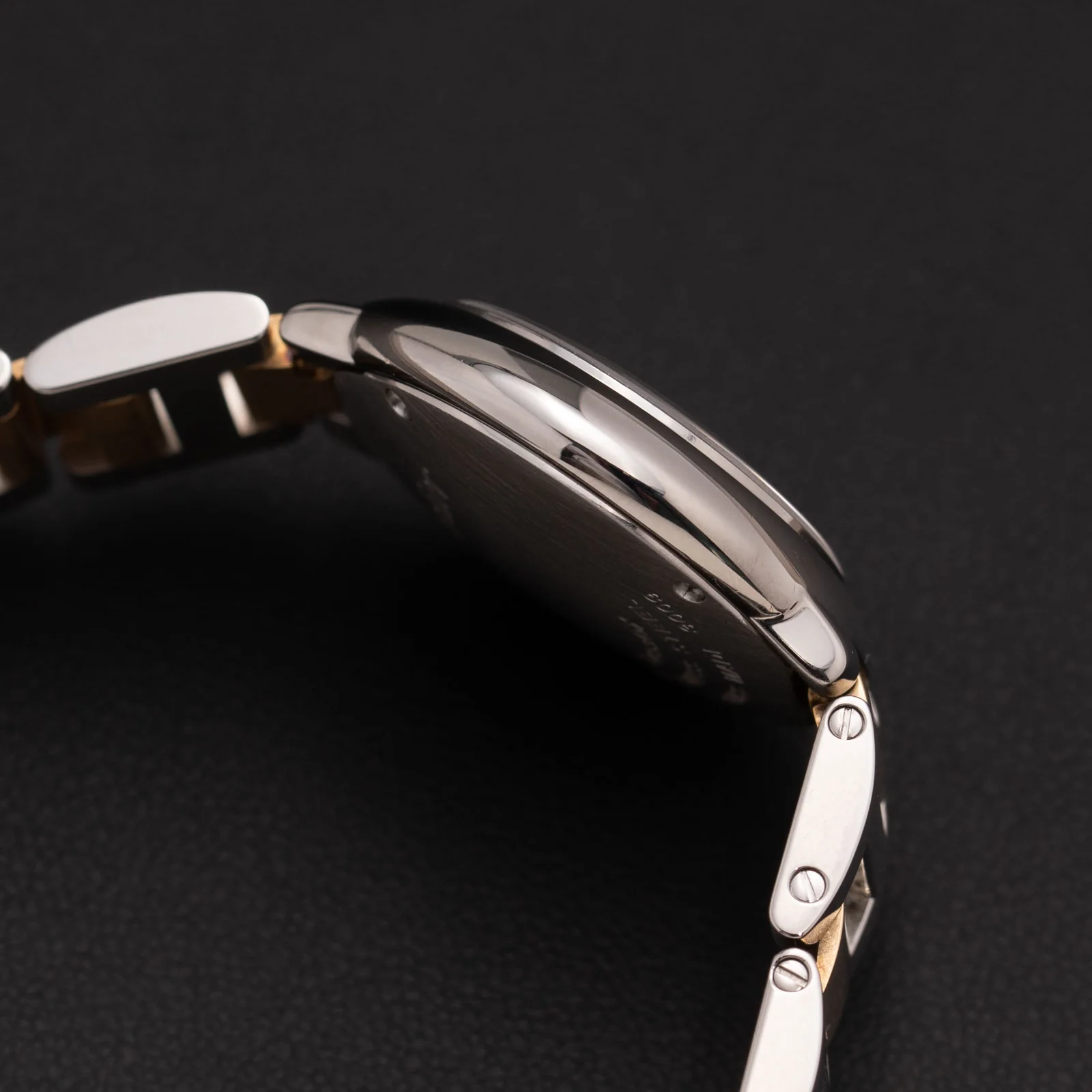 Cartier Ballon Bleu 28mm Roman Dial 18K Yellow Gold & Steel Watch 3009 - Image 4