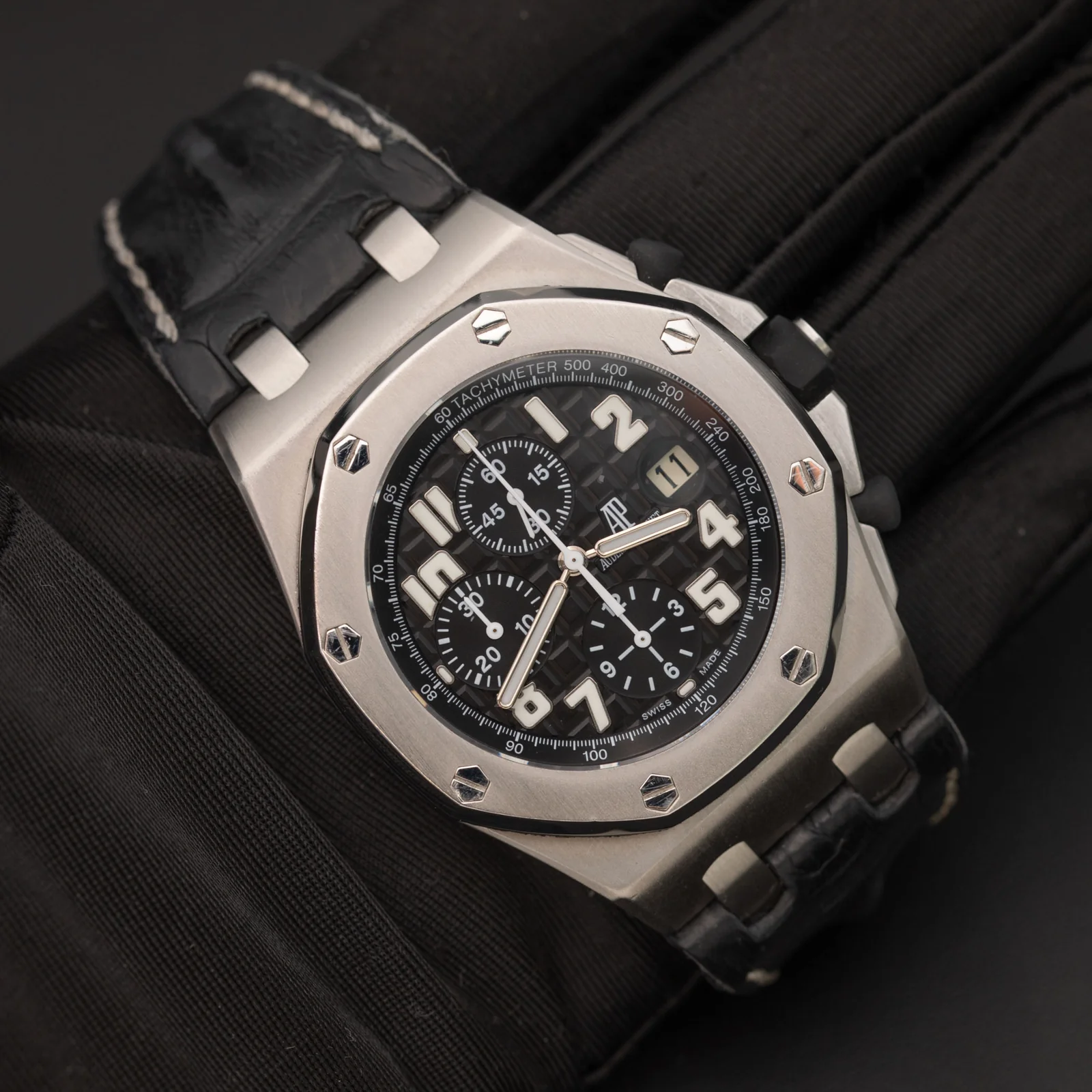 Audemars Piguet Royal Oak Offshore Chronograph 42mm Stainless Steel Watch - Image 2