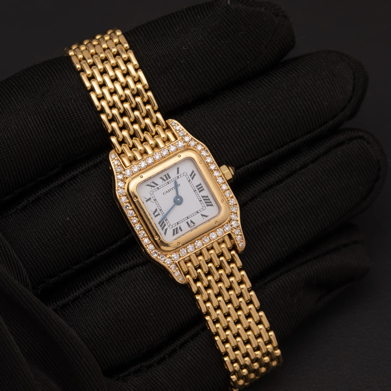 Panthere de Cartier 19mm 18K Yellow Gold Watch 6602 - Image 2