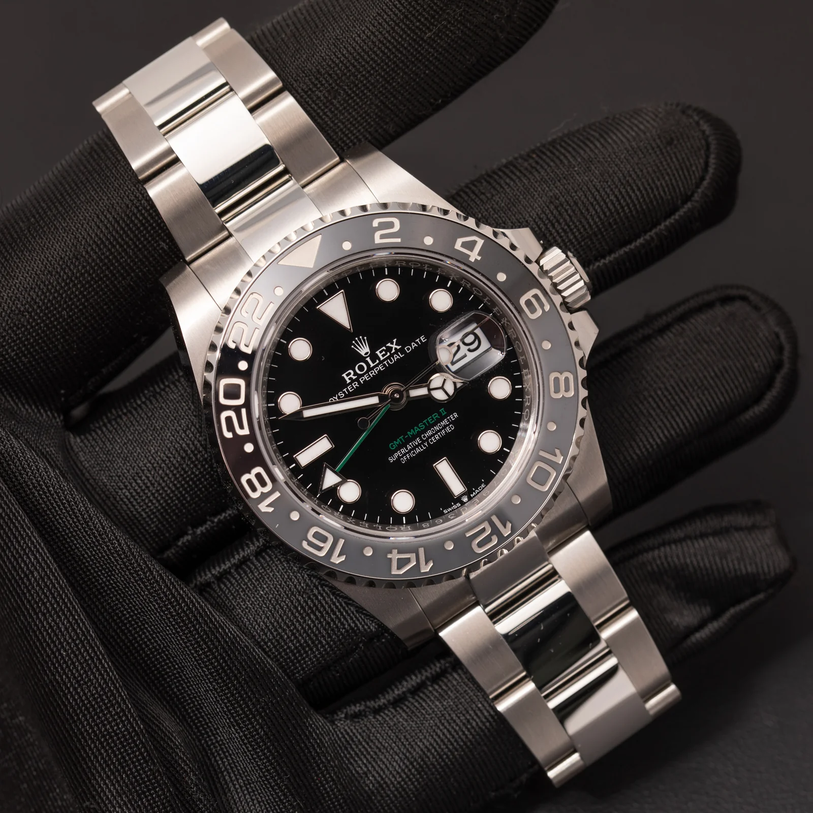 Rolex GMT-Master II 40mm "Bruce Wayne" 126710GRNR Watch Black Dial | 2026 Brand New 2 - Image 2
