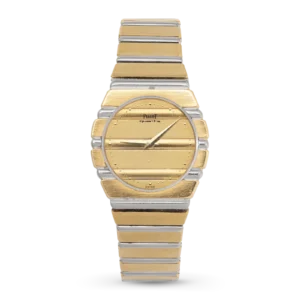 Piaget Polo Vintage 761C701 18K White & Yellow Gold 27mm Watch
