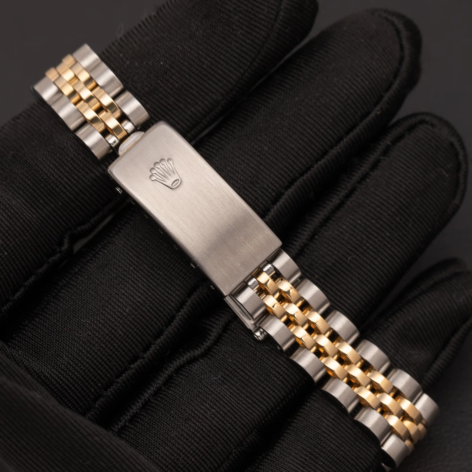 Rolex Oyster Perpetual 76193 Fluted Bezel Watch 24mm Champagne Index Dial - Image 5