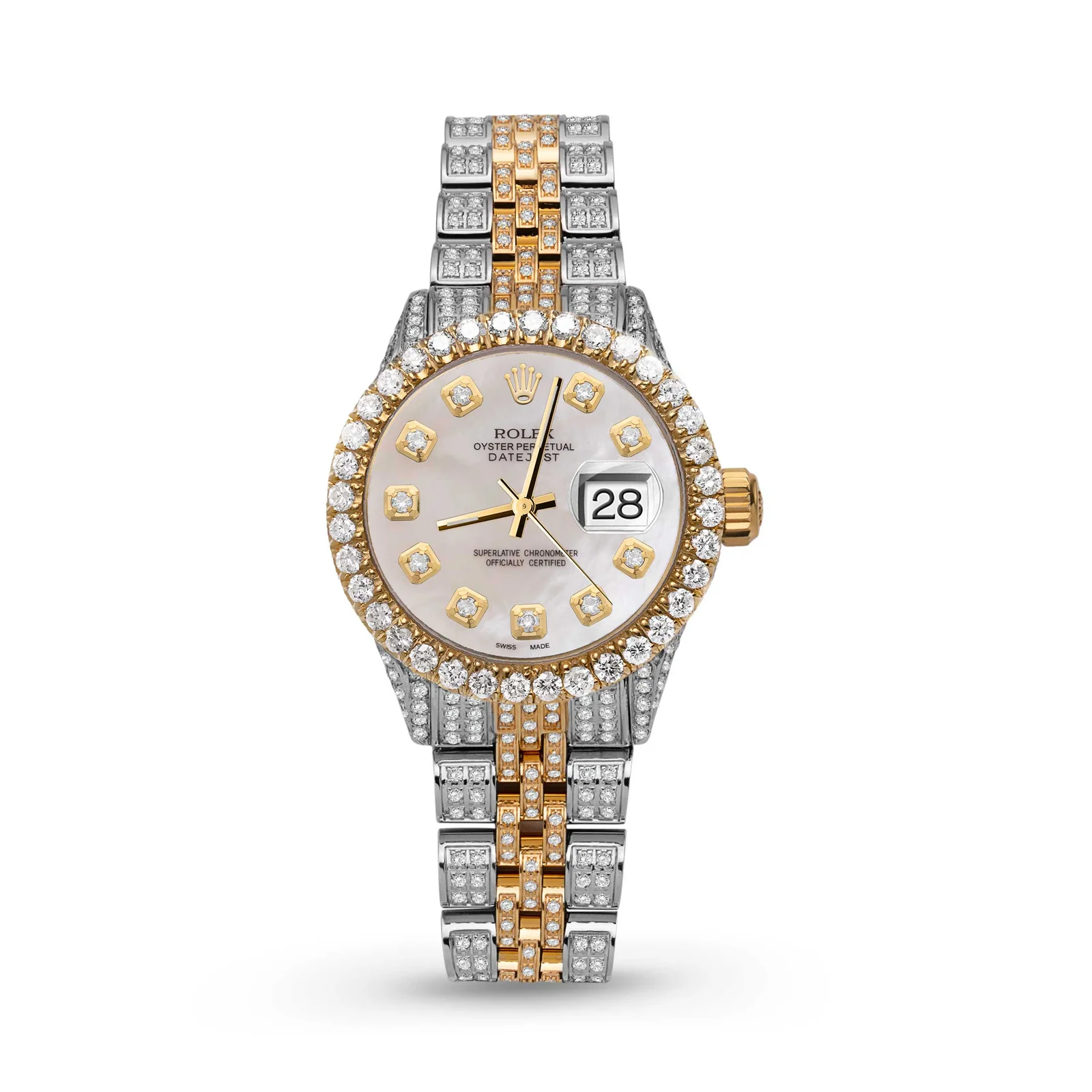 Rolex Datejust Diamond Jubilee Bracelet 26mm Watch | 6.20ct - Image 3