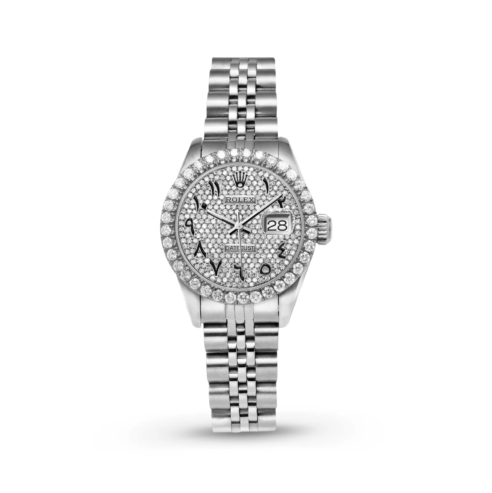 Rolex Datejust 26mm Jubilee Bracelet Diamond Dial Watch - Image 2