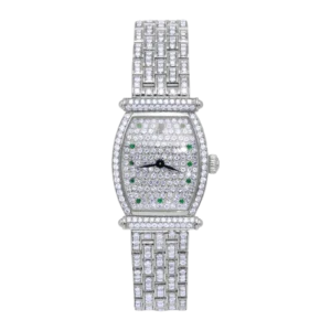 Audemars Piguet Carnegie Pavé Diamond 20mm Watch 18K White Gold