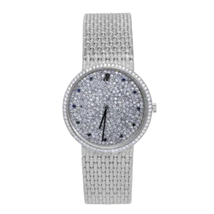 Audemars Piguet Factory Diamond Dial 31mm Vintage Watch 18K White Gold