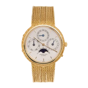 Audemars Piguet Quantiéme Perpetual Automatic 5549 36mm Rare Vintage Watch 18K Gold