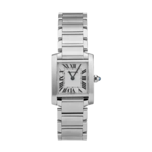 Cartier Tank Française 20mm Small Watch Stainless Steel W51008Q3