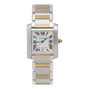 Cartier Tank Française Watch 18K Yellow Gold & Steel 2302