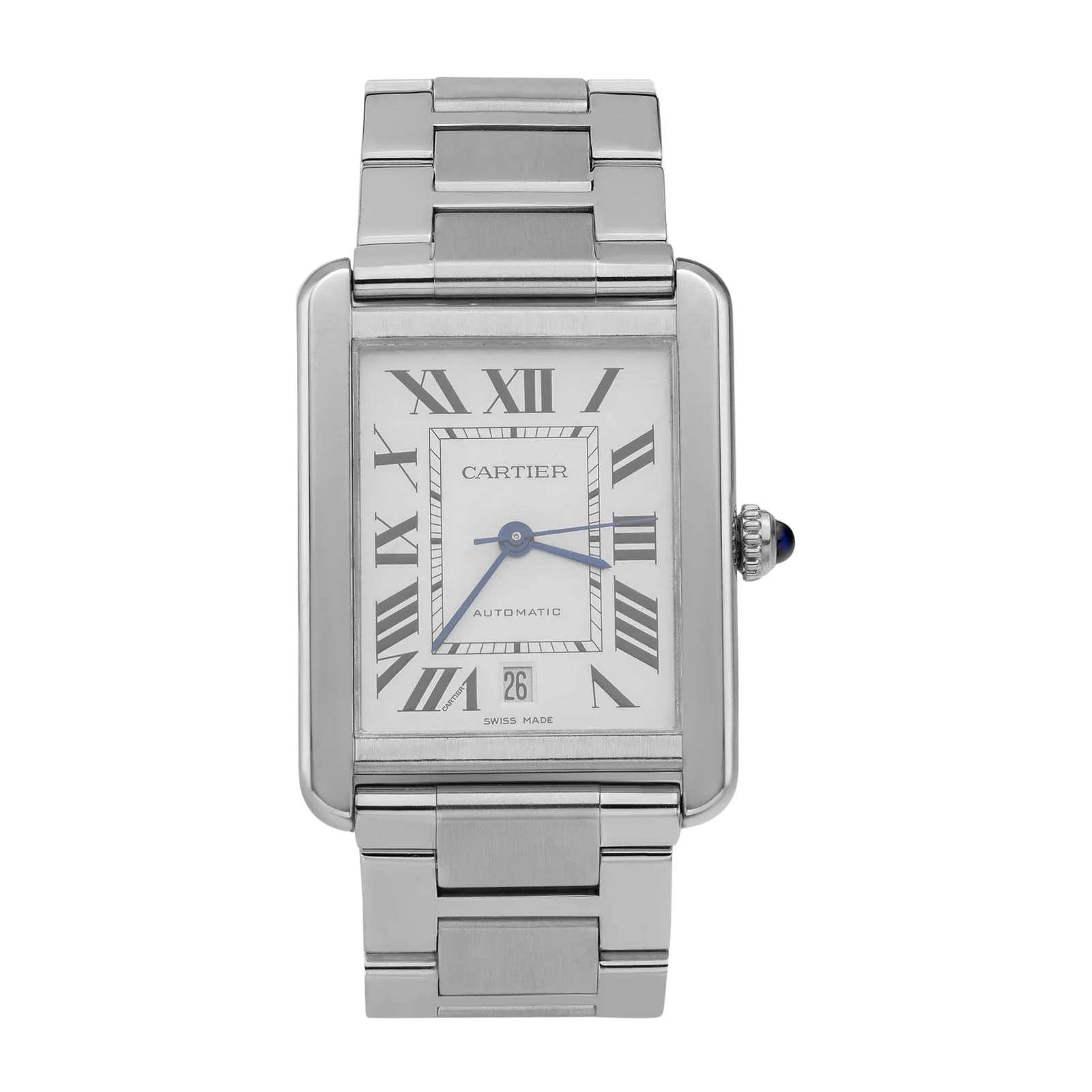 Cartier Tank Solo Watch Stainless Steel
