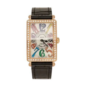 Franck Muller Long Island Master of Complications Color Dreams Diamond 26mm 18K Rose Gold Watch