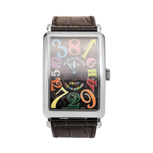 Franck Muller Long Island Master of Complications Crazy Hours Black Dial 32mm Watch