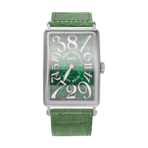 Franck Muller Long Island Master of Complications Crazy Hours Green Dial 32mm Watch