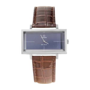 Omega De Ville Andrew Grima Emerald 37mm Steel Watch Blue Dial