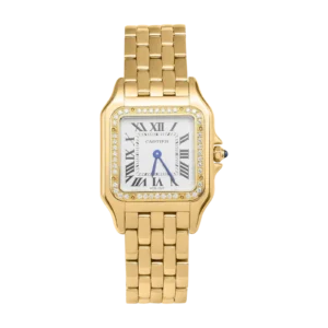 Panthere de Cartier Diamond Bezel Watch 18K Yellow Gold | 2026 Brand New
