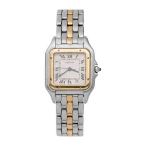 Panthere de Cartier Medium One-Row Watch Yellow Gold & Steel