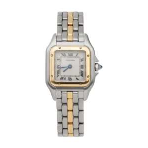 Panthere de Cartier Small One-Row Watch Yellow Gold & Steel