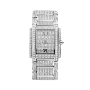 Patek Philippe Twenty-4 Steel Iced Out Diamond Watch 4910 | 12.29ct